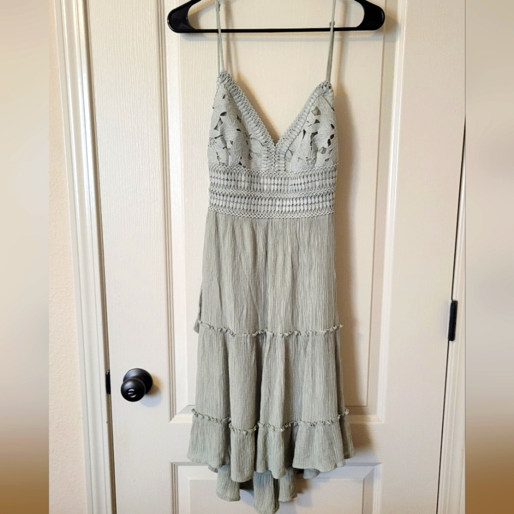 sage green dress